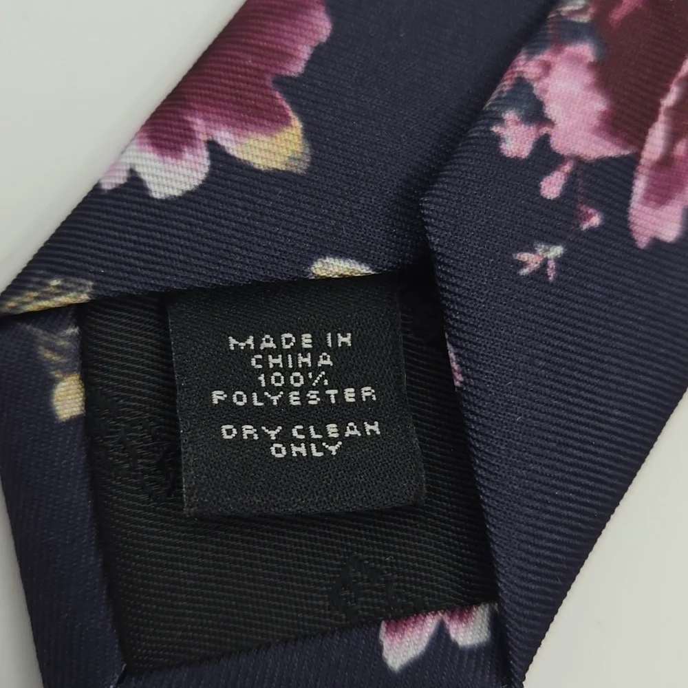 Express | Navy Floral Tie